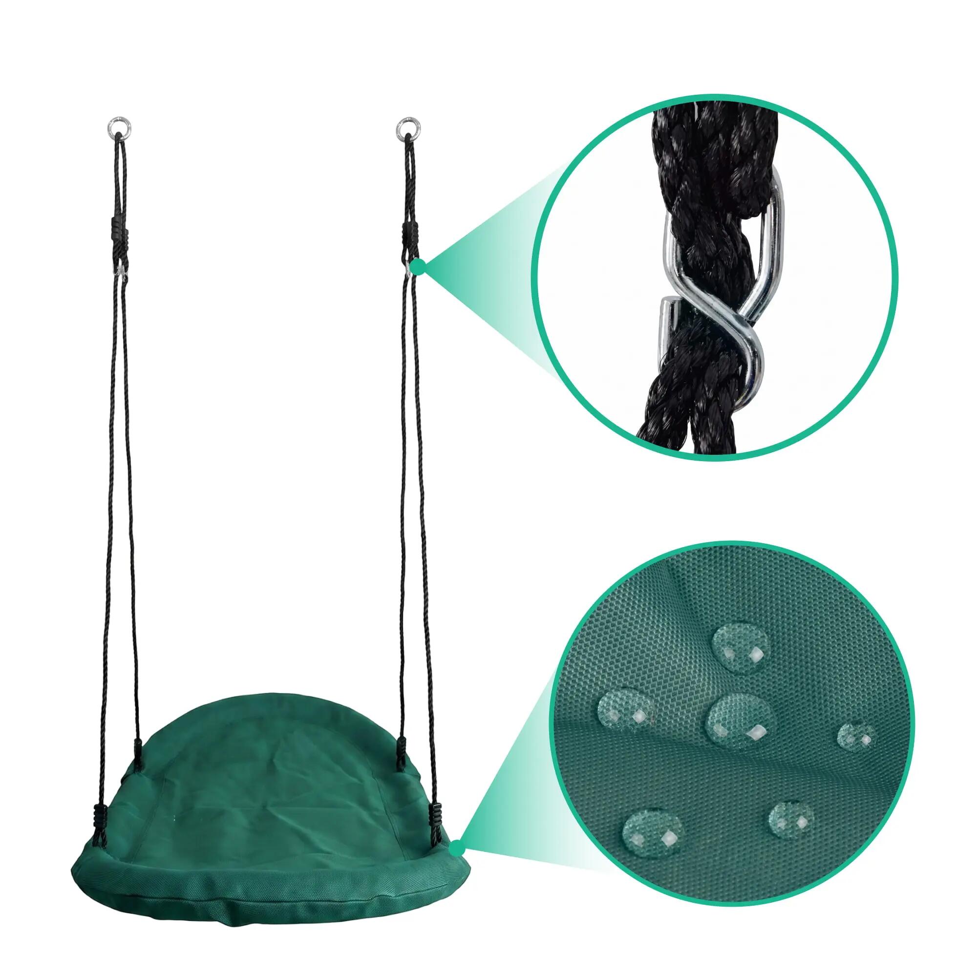 Dondolo - Outdoor - Unisex - seduta 70x120 cm - Boat XL - verde 3/7