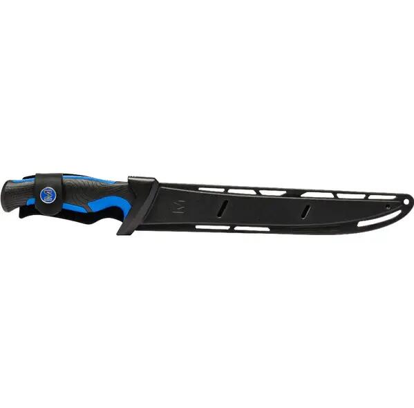 Nóż Mustad z ostrzem teflonowym 23 cm z pochewką 4/5