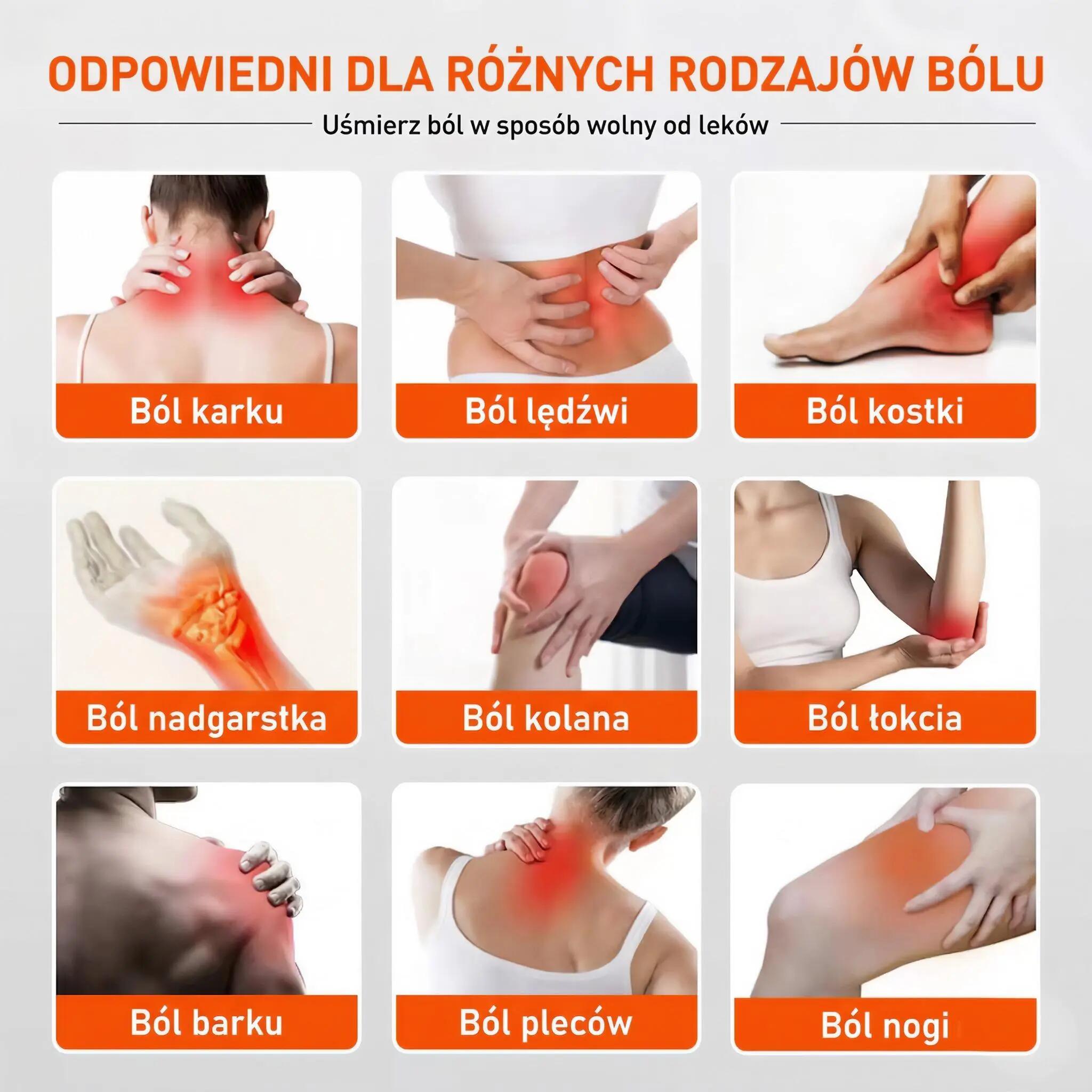 ELEKTROSTYMULATOR mięśni masaż elektroterapia tens ems lite stymulacja 3W1 7/7