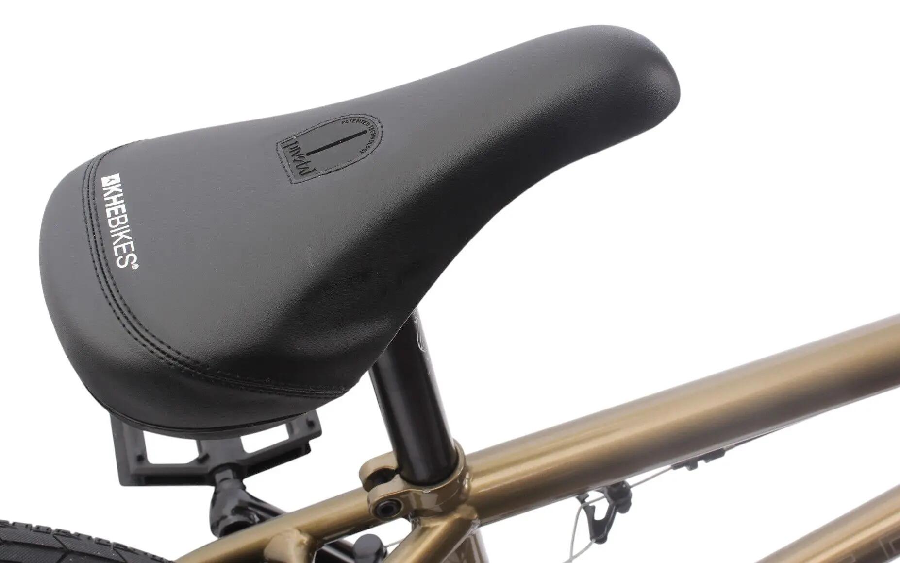 Rower BMX dla dorosłych KHE SPECTER V2 LTD Oil Slick złoty 20 cali 9,9 kg 15/15
