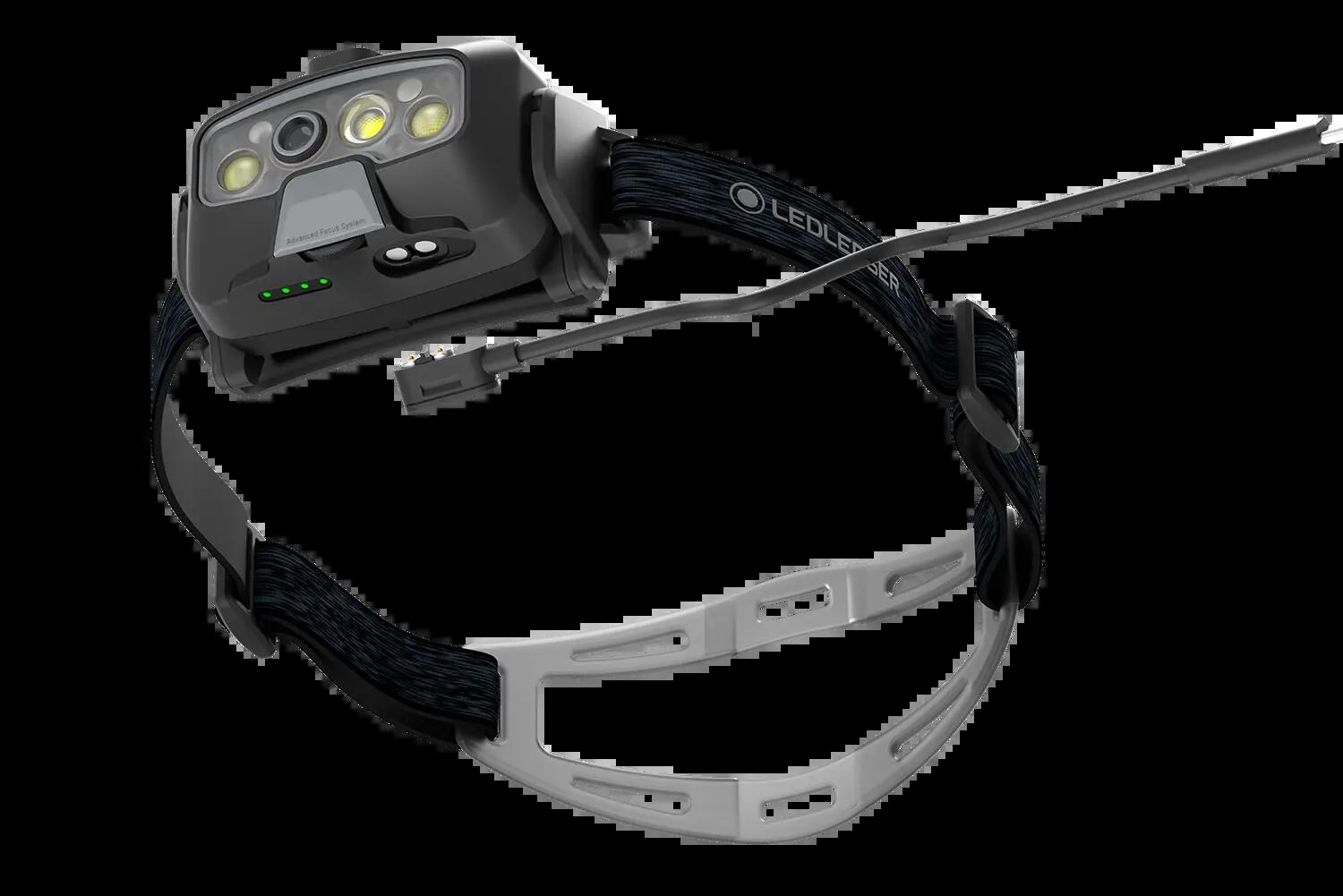 Lampe frontale LED rechargeable – Focus automatique, Outdoor –  HF8R CORE Noir 9/10