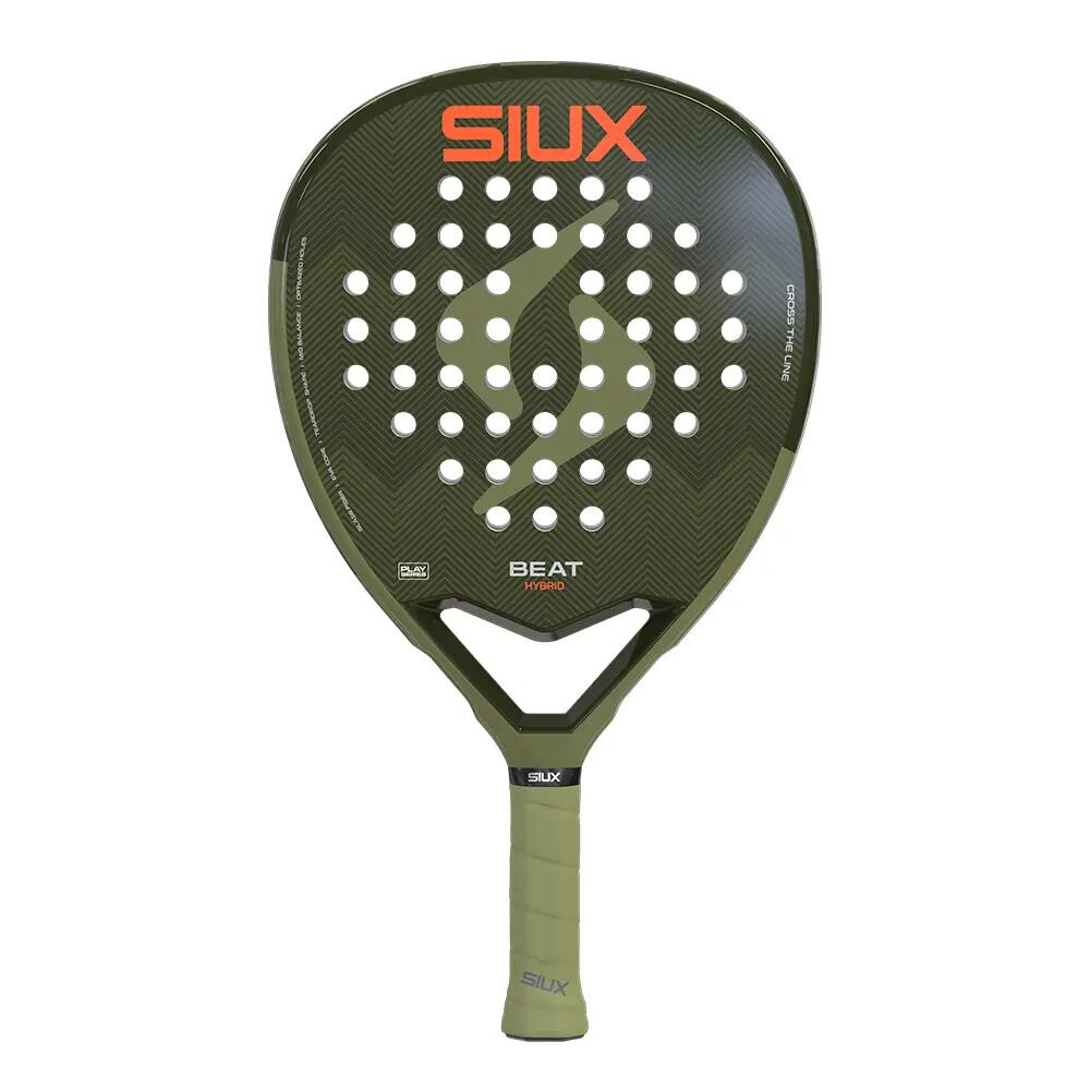Siux - Raquette de Padel Beat Hybrid 2026 Verte Forme Goutte 7/7