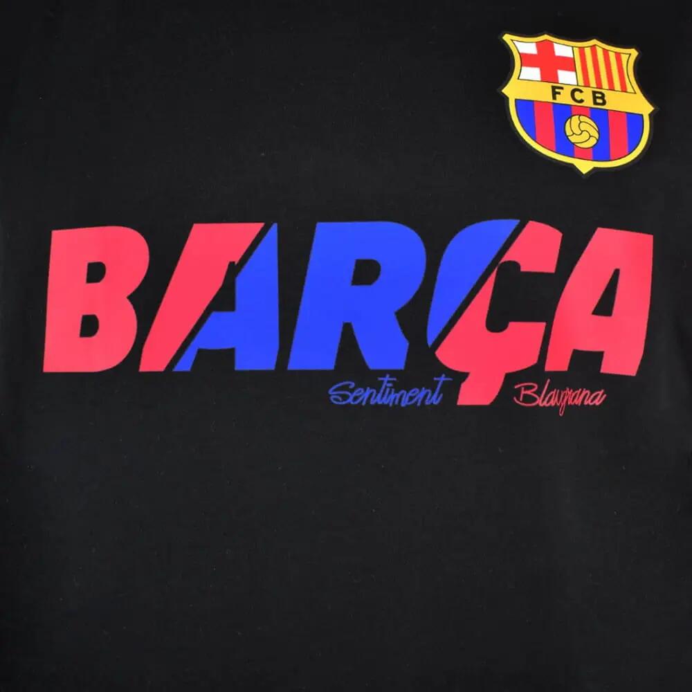 FC Barcelona czarna koszulka dla dorosłych 5/5