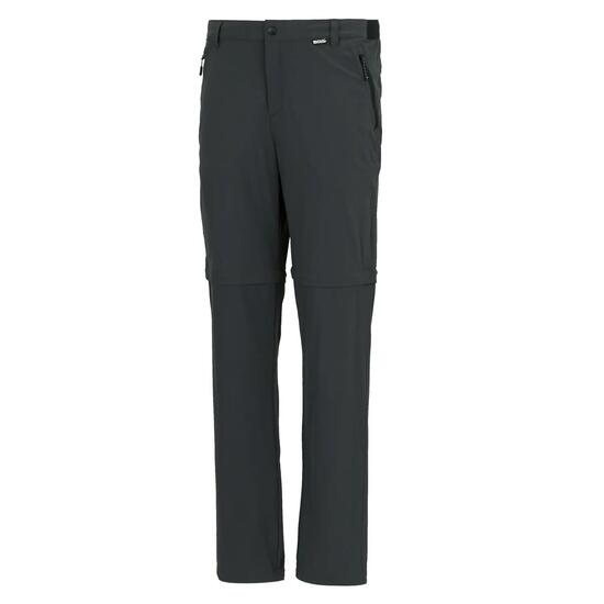 Pantalon de voyage léger anti-insectes pour homme, à fermeture éclair.