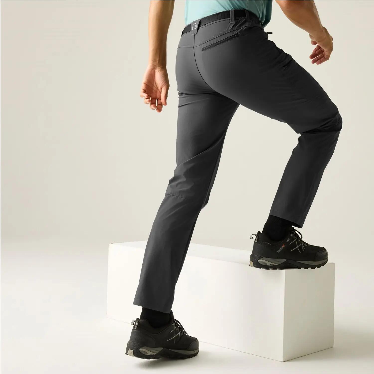 Regatta Xert Stretch Herren Outdoorhose mit Gürtel 3/5