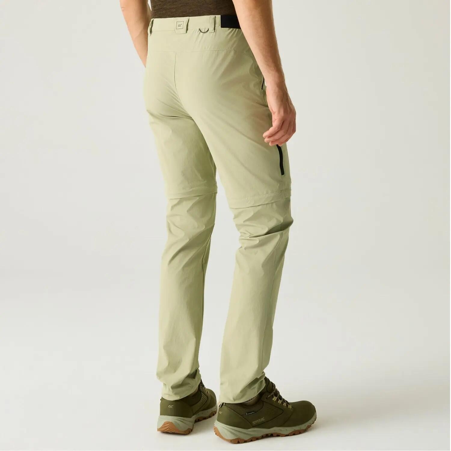 Pantaloni da viaggio leggeri anti-insetti da uomo con cerniera 4/7