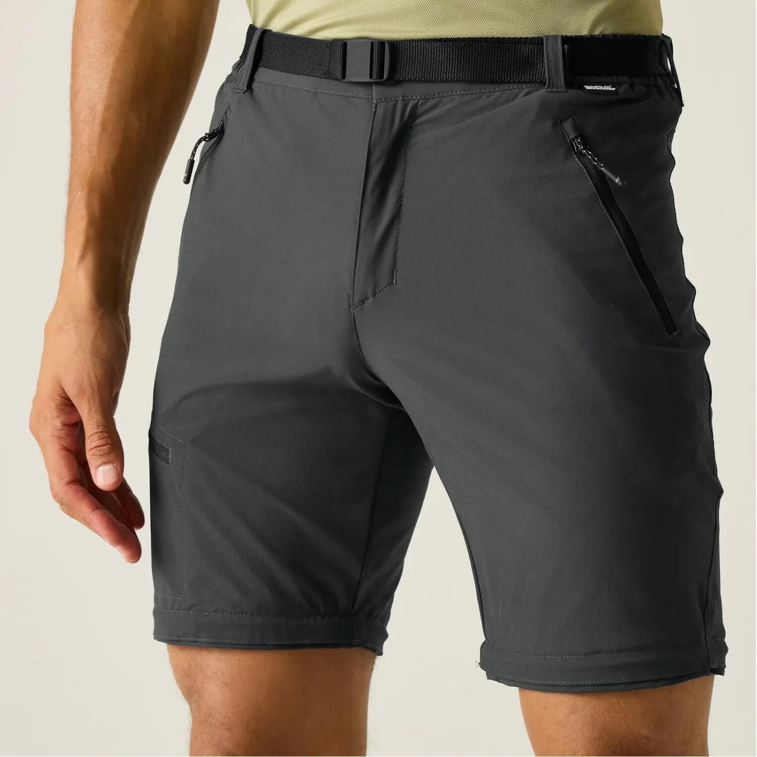 Regatta Zip Off Outdoorhose Herren XERT Stretch Z/O Trousers Kurzgröße 4/5
