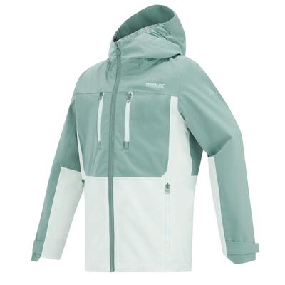 Giacca impermeabile con cappuccio e pannelli Highton per bambini