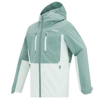 Veste imperméable à capuche à panneaux Highton pour enfants