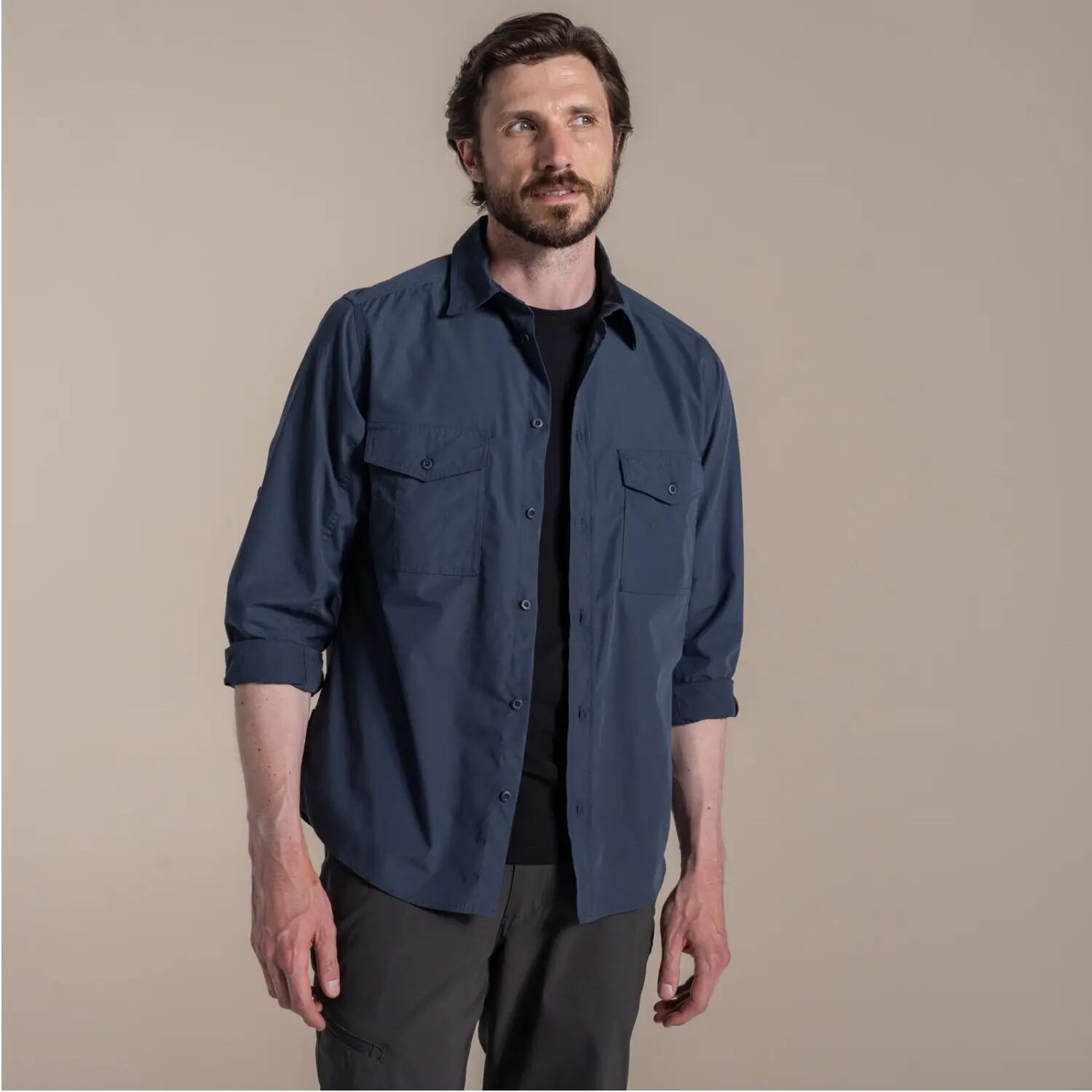 Camisa antiinsectos de manga larga Kiwi para hombre 2/7