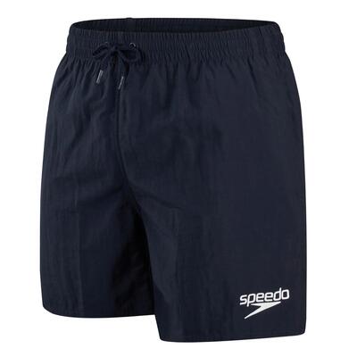 Heren essential 16'' zwemshort plus size blauw