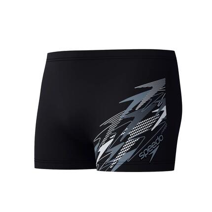 Boxer de Bain Homme Medley Logo Gris/Noir