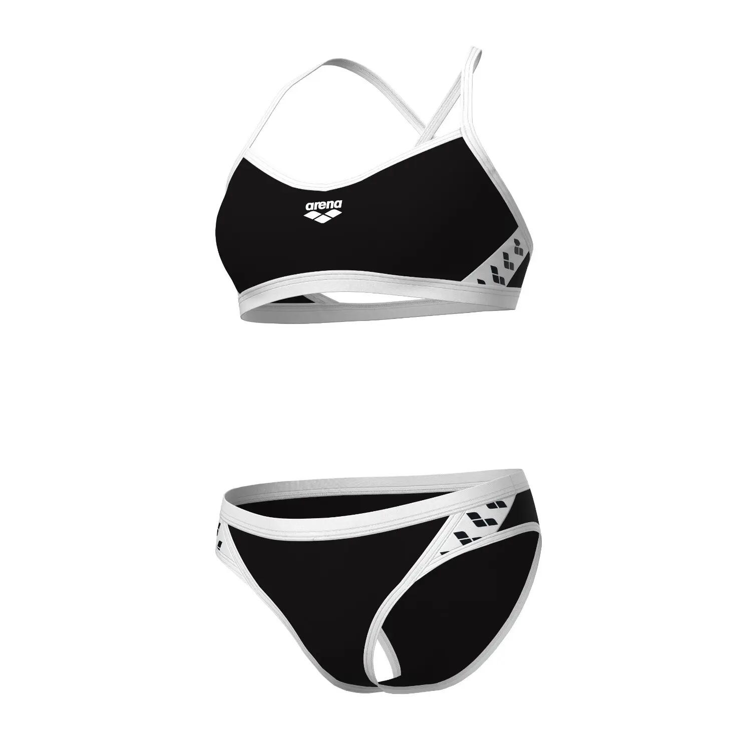 Costume due pezzi Donna - Icons Bikini Cross Back Solid 2/7