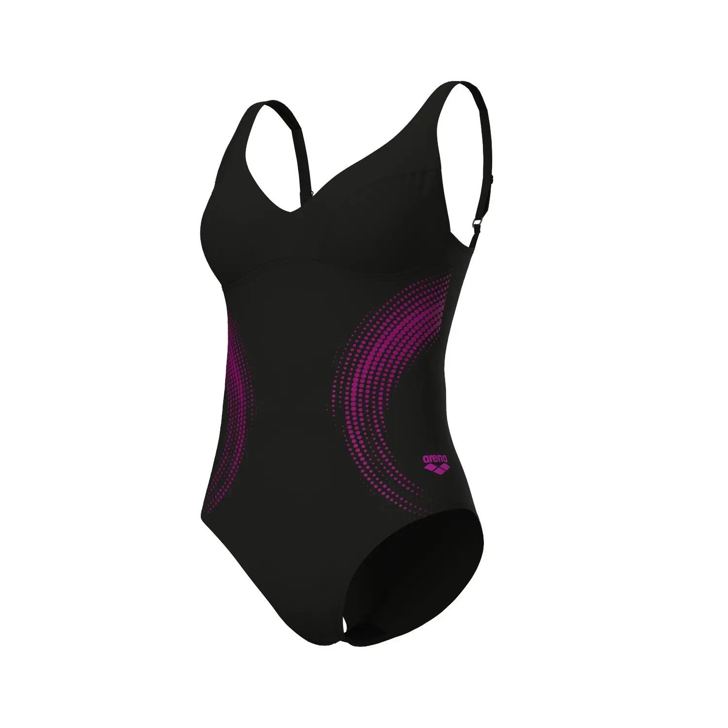 arena Badeanzug Shimmering U Back für Damen 2/7