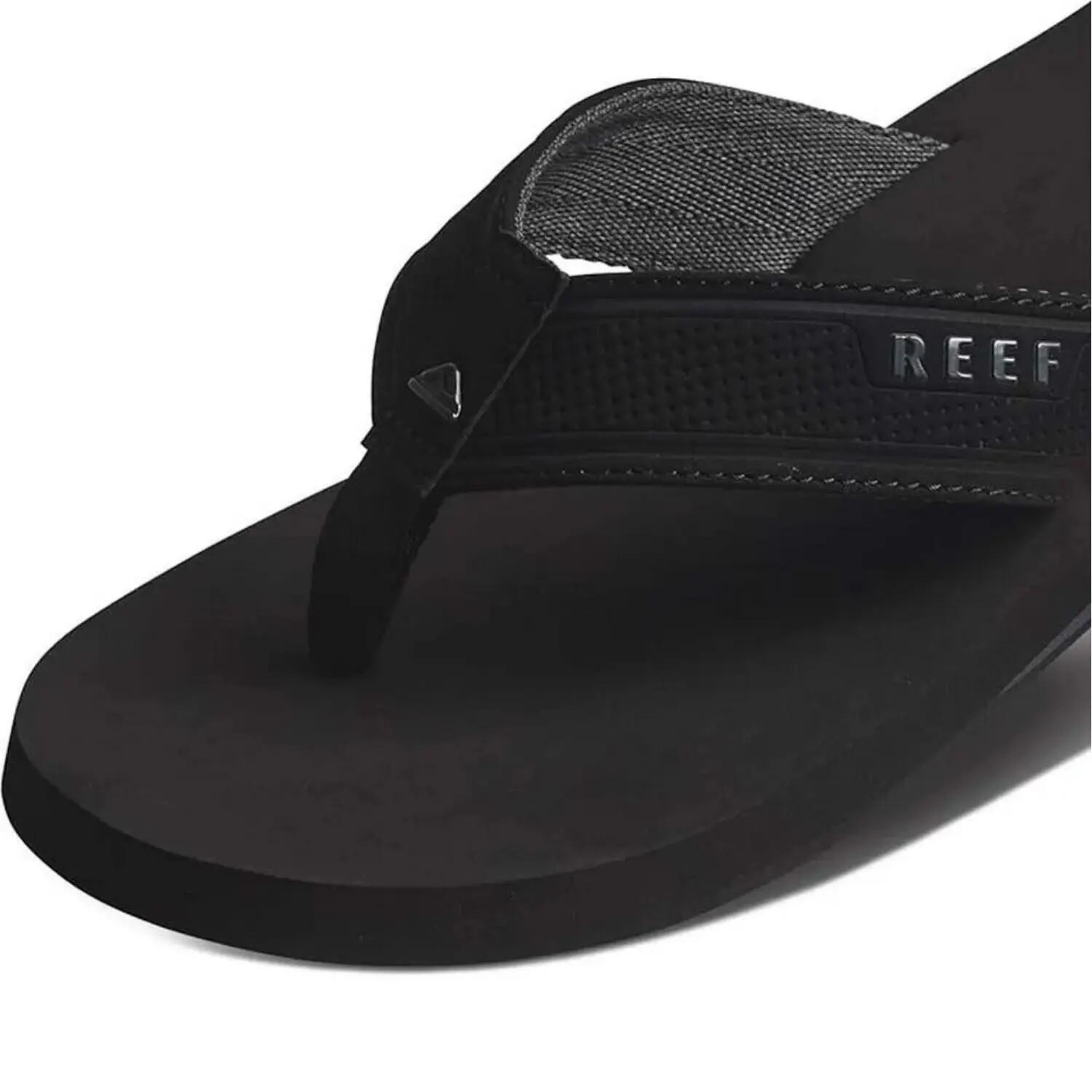 The Layback Slippers Heren synthetische slippers Black 4/6