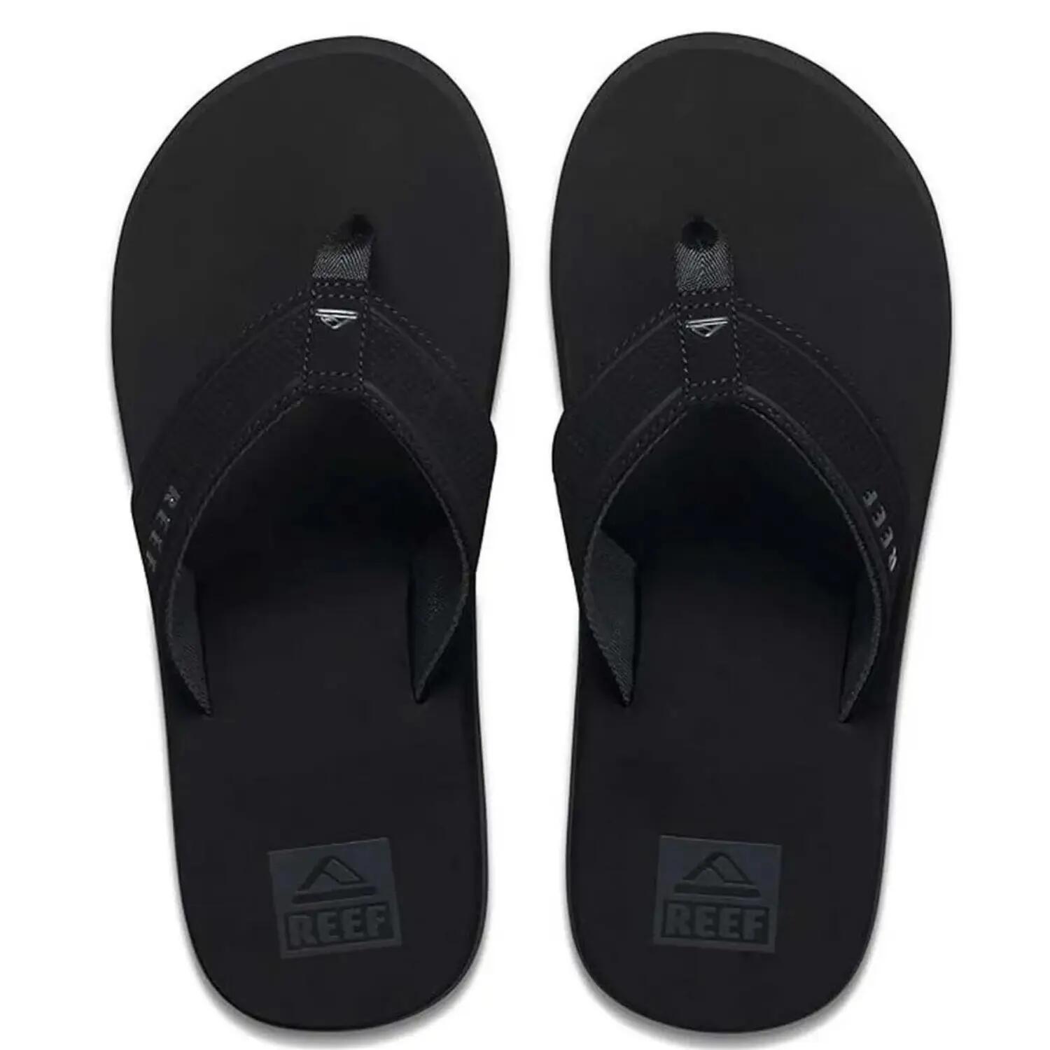The Layback Slippers Heren synthetische slippers Black 3/6