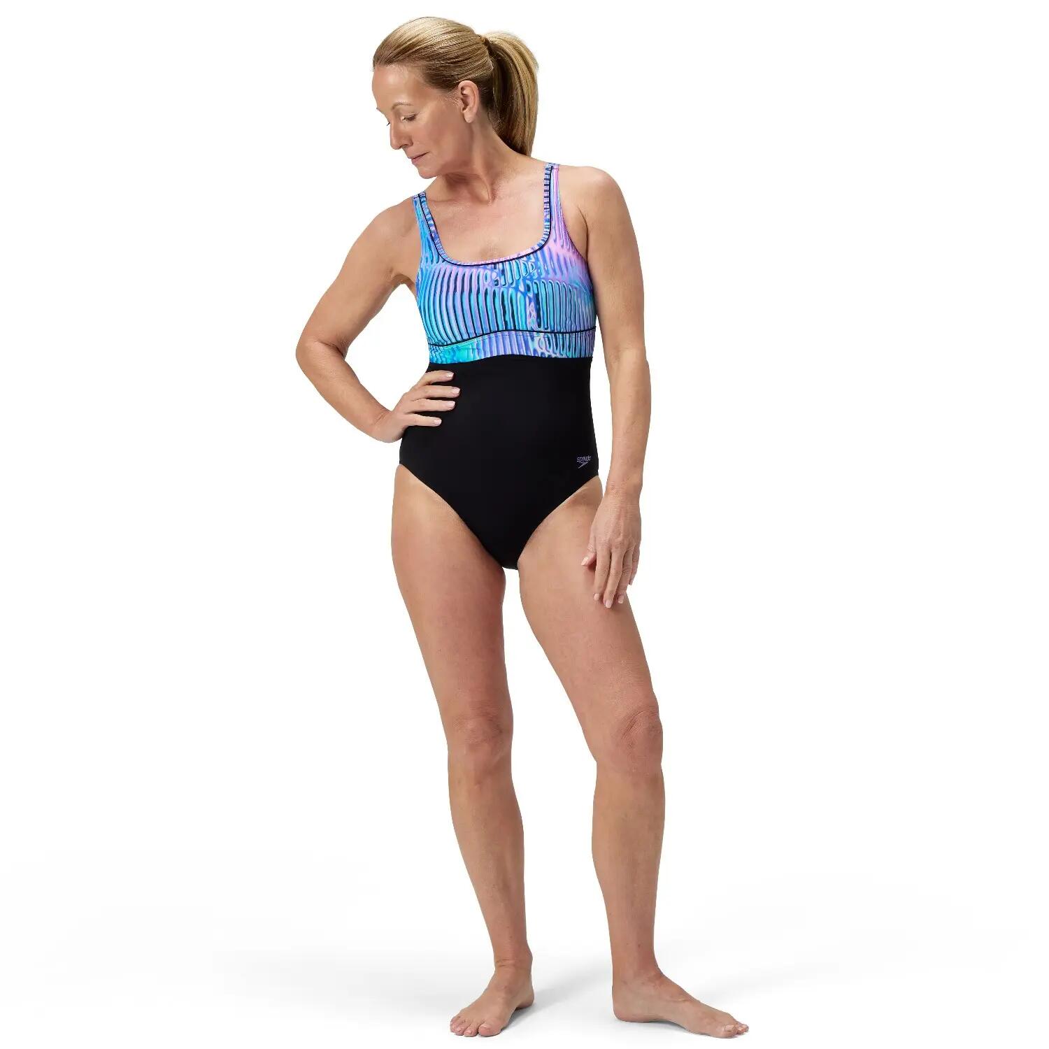 Strój kąpielowy jednoczęściowy damski na basen Speedo Eclipse 2/7