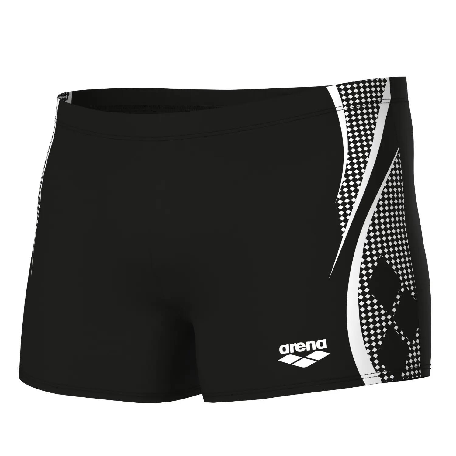 arena Graphic Shorts Badehose für Herren chlorbeständig 1/13