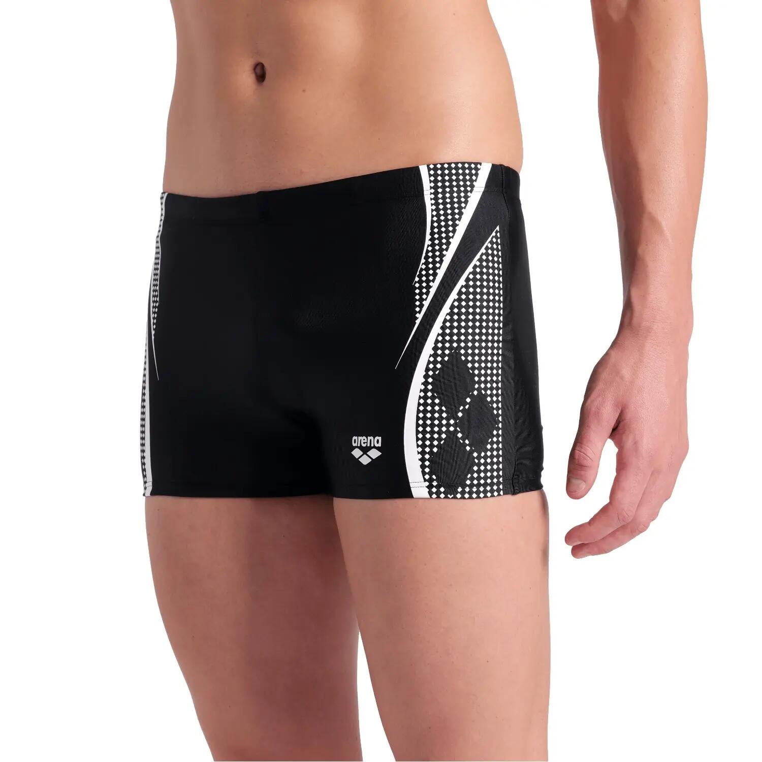 arena Graphic Shorts Badehose für Herren chlorbeständig 5/13