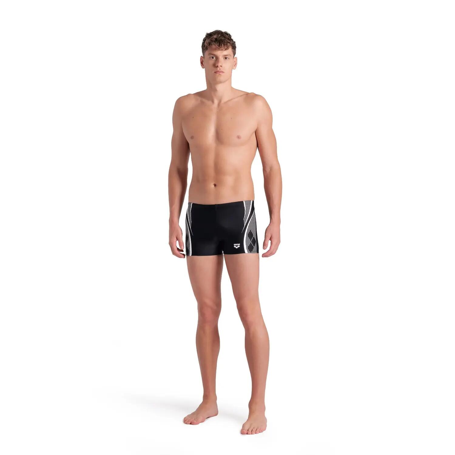 arena Graphic Shorts Badehose für Herren chlorbeständig 4/13