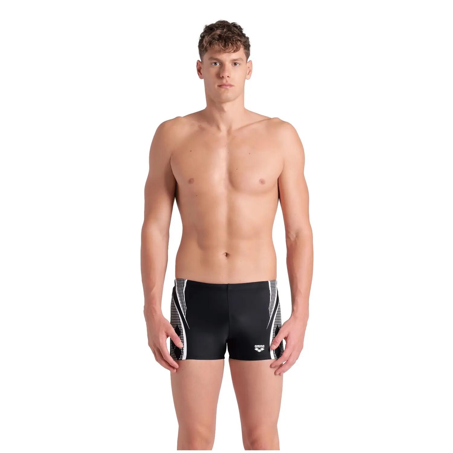 arena Graphic Shorts Badehose für Herren chlorbeständig 2/13