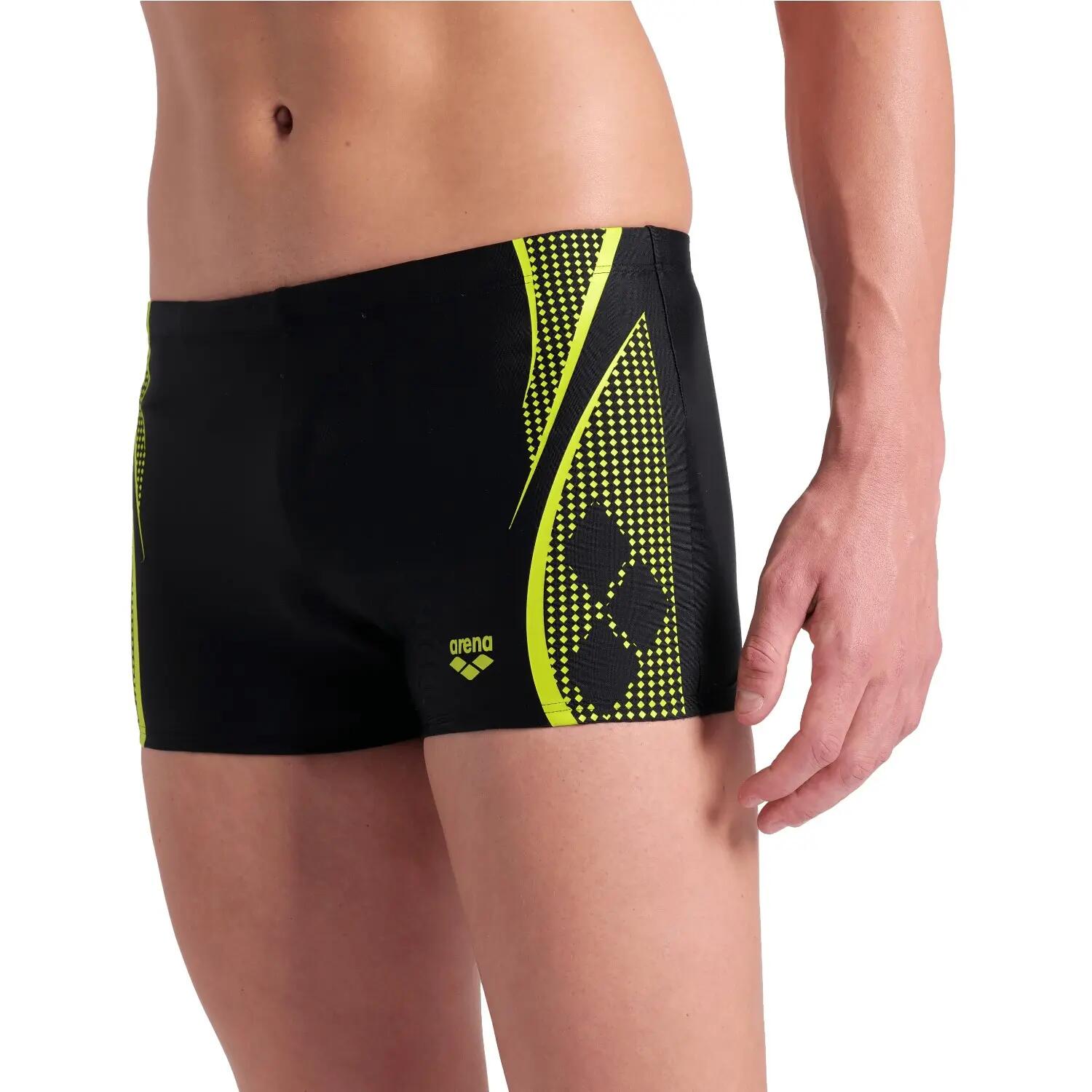 arena Graphic Shorts Badehose für Herren chlorbeständig 5/9