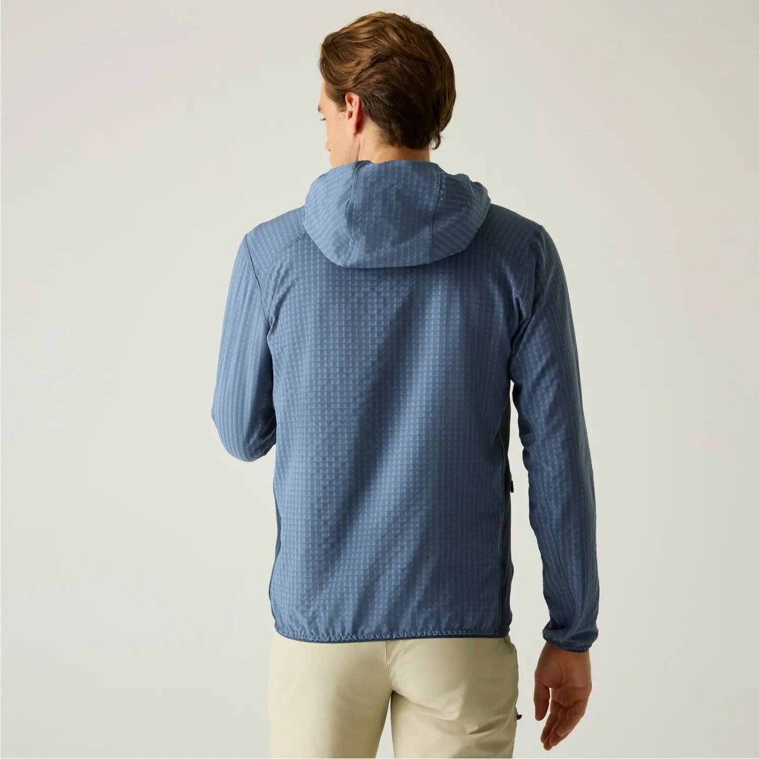 Pile da uomo Alven con zip intera e cappuccio 3/7