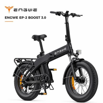 Vélo électrique pliant ENGWE EP-2 3.0 Boost 48 V 13,5 Ah, pneus larges 20 pouces