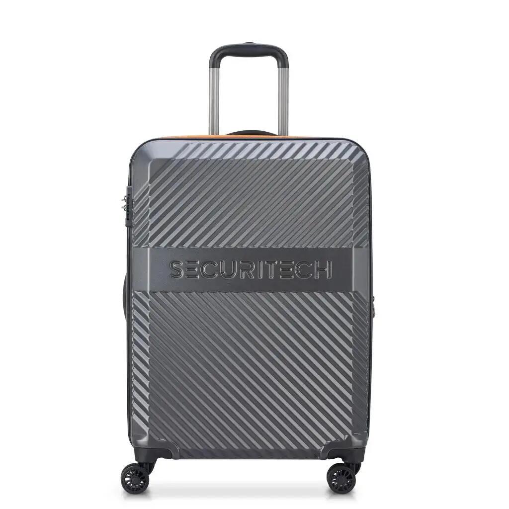 Securitech By Delsey Patrol 65.5cm Medium Exp Hardsided Luggage - Grey