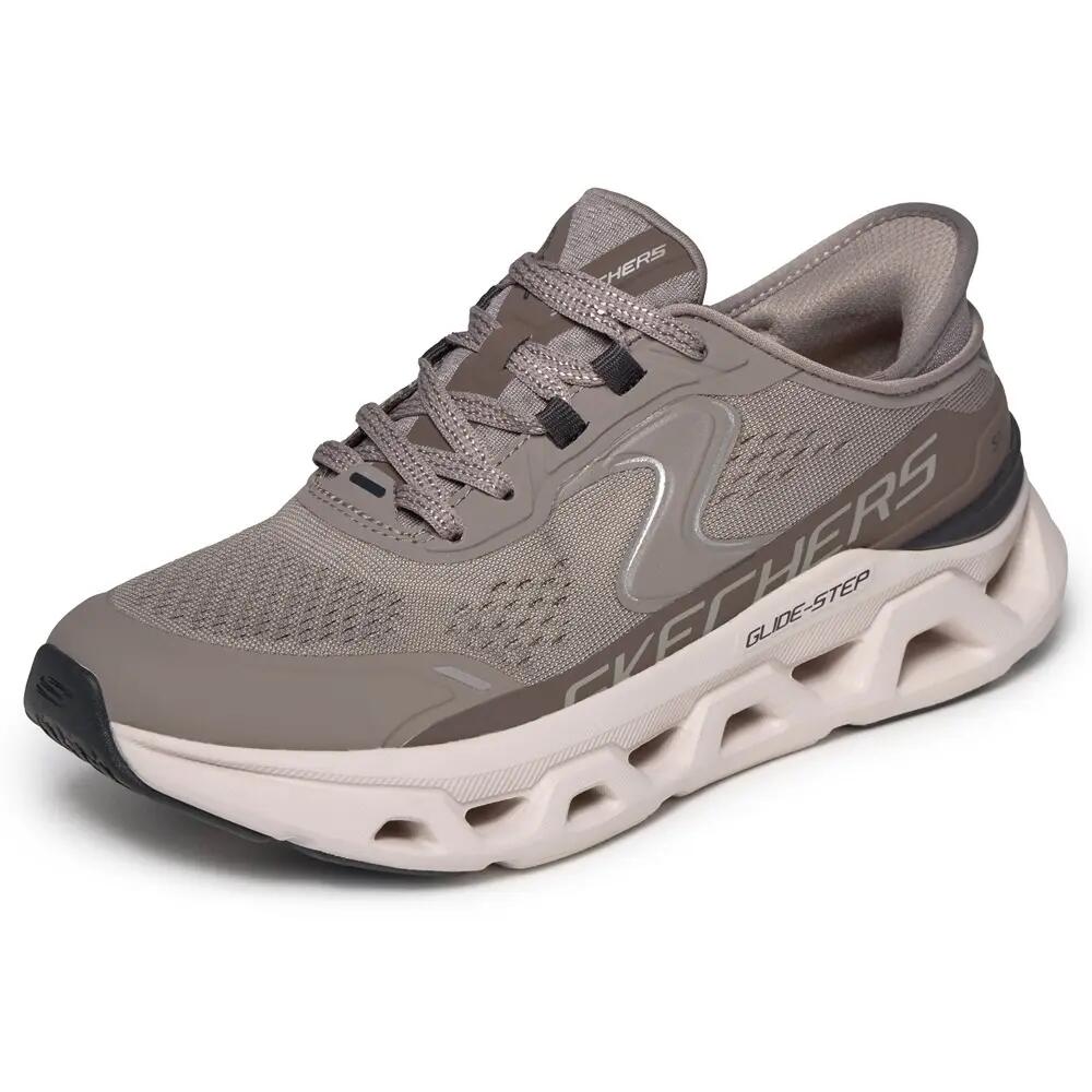 Glide-step Atlus GRIS - Basketss  FEMME Skechers 2/7