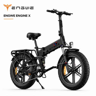 Engwe engine x 250w 120km opvouwbare elektrische stadsfiets