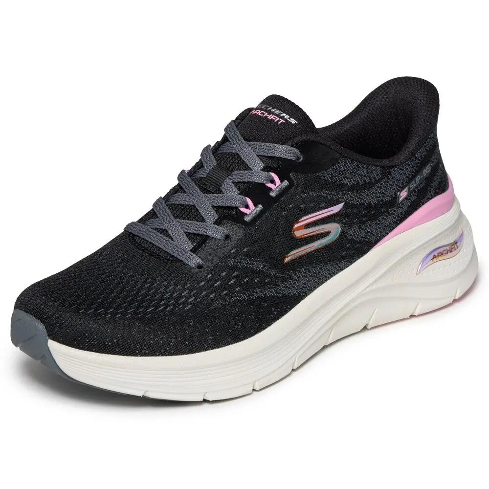 Slip-ins Arch Fit 3.0 Negro — Zapatillas Veganas Y 3/7