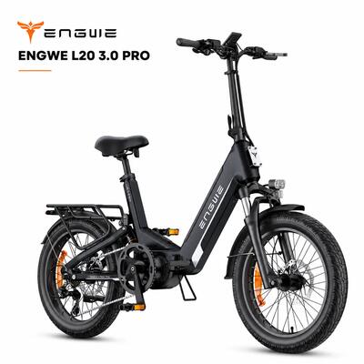 Engwe-l20 3.0 pro elektrische stadsfiets lange actieradius