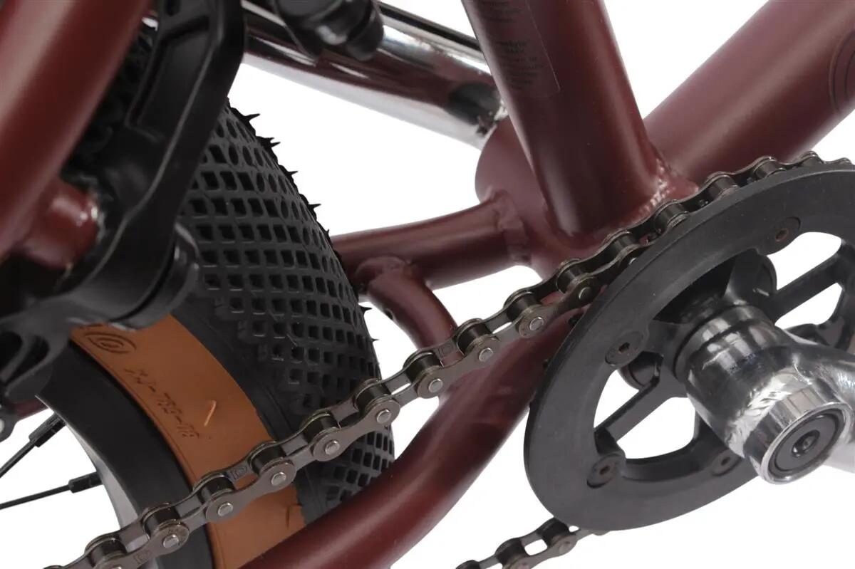 Vélo BMX adulte CENTRIX FC brun-rouge 20 pouces 10,9 kg 8/15