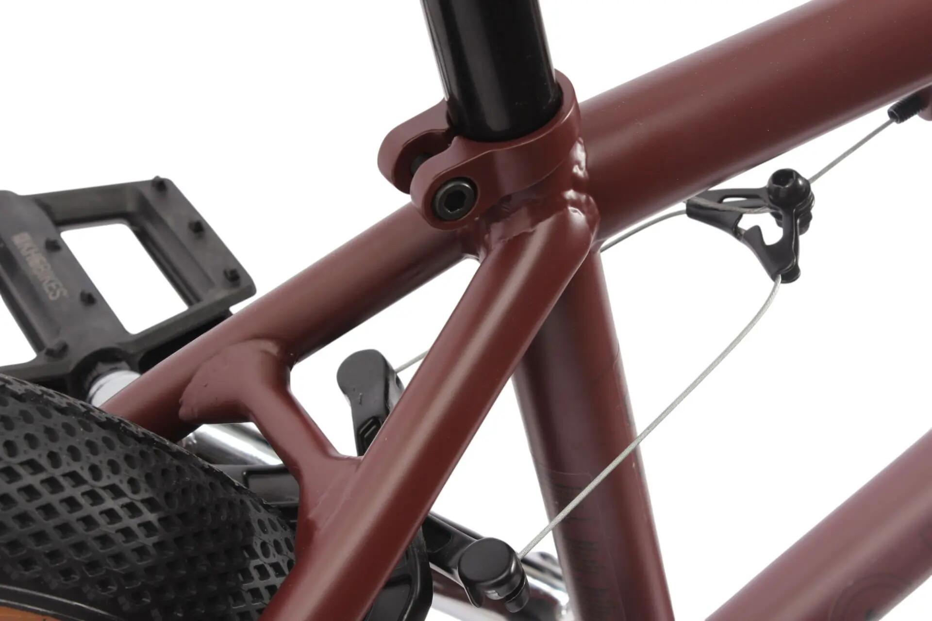Vélo BMX adulte CENTRIX FC brun-rouge 20 pouces 10,9 kg 6/15