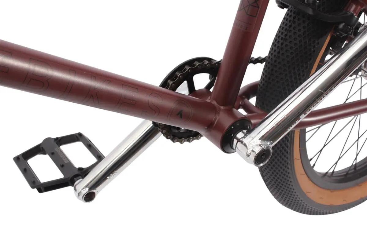 Vélo BMX adulte CENTRIX FC brun-rouge 20 pouces 10,9 kg 5/15