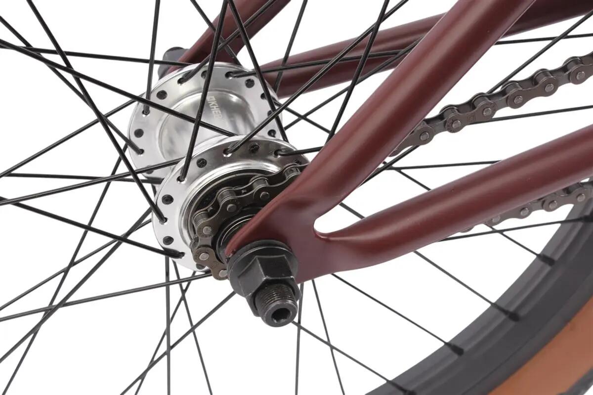Vélo BMX adulte CENTRIX FC brun-rouge 20 pouces 10,9 kg 15/15