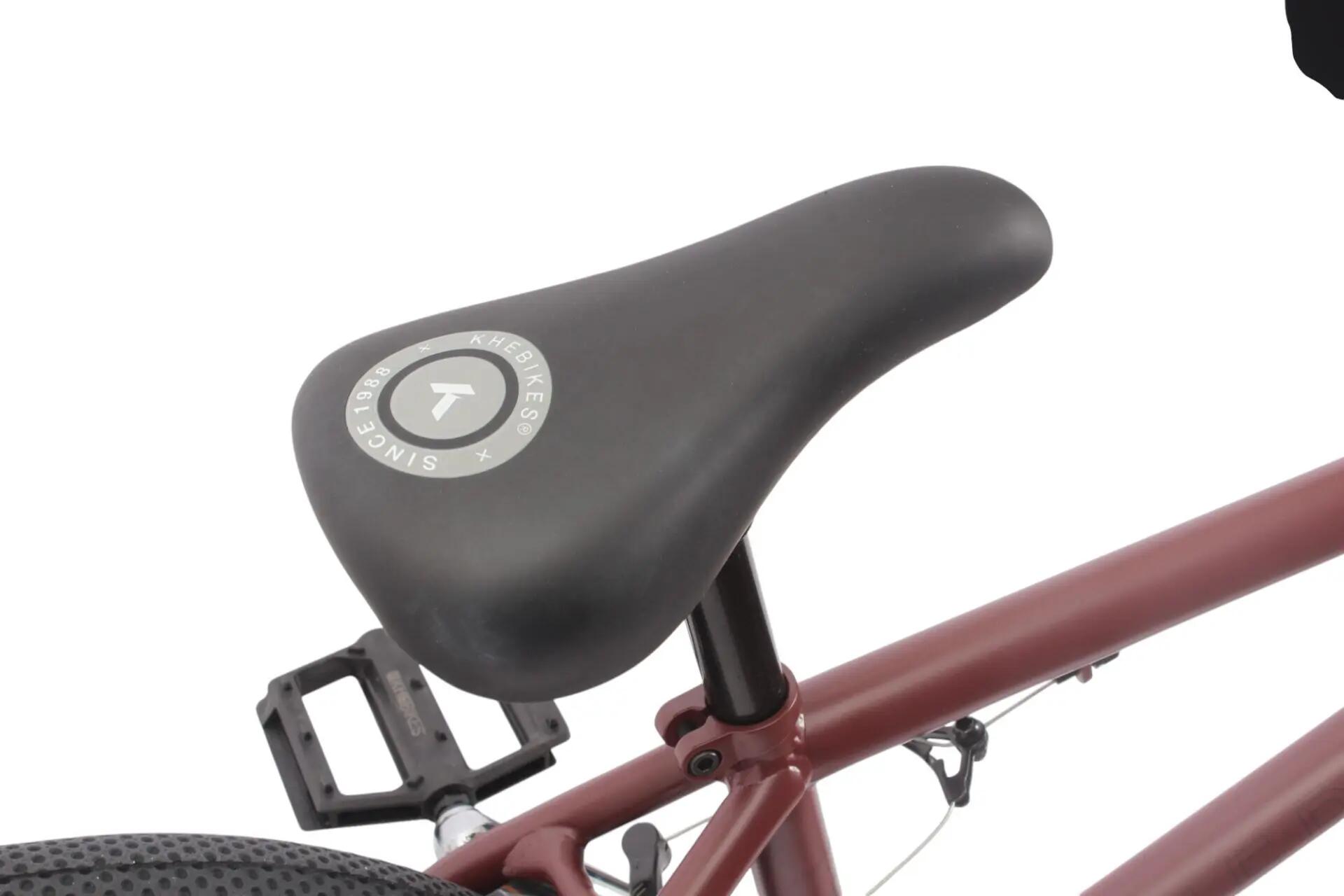 Vélo BMX adulte CENTRIX FC brun-rouge 20 pouces 10,9 kg 10/15