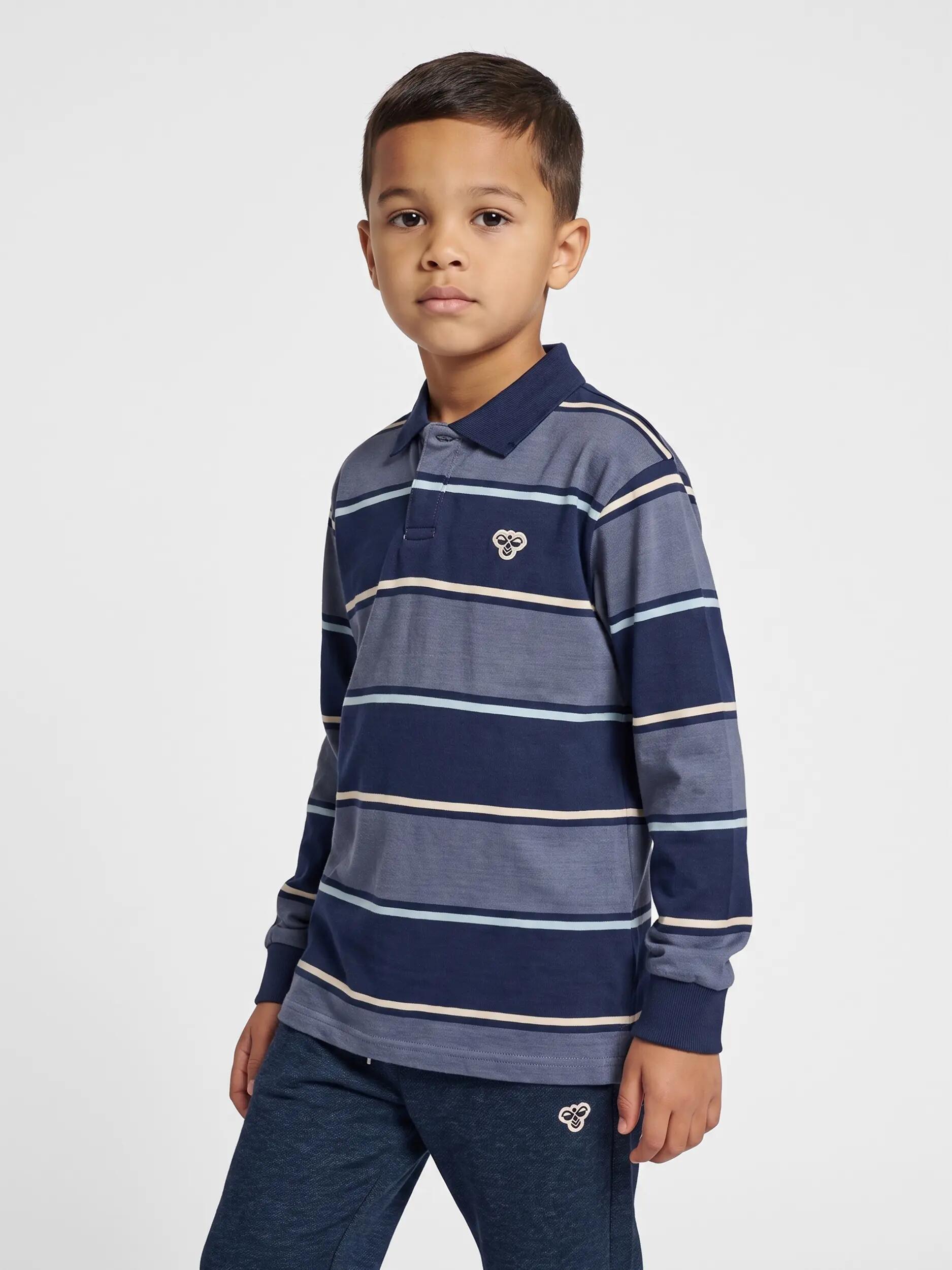 Polo a maniche lunghe per bambini Hummel Loose 2/11