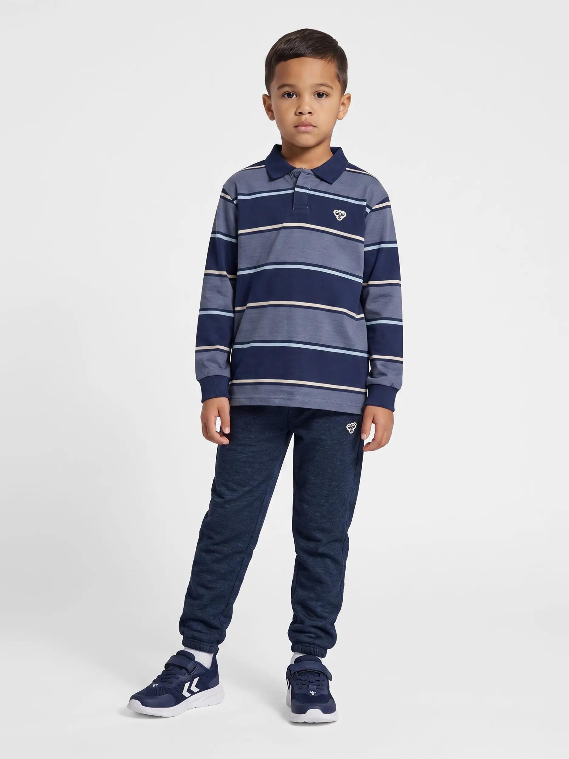 Polo a maniche lunghe per bambini Hummel Loose 3/11