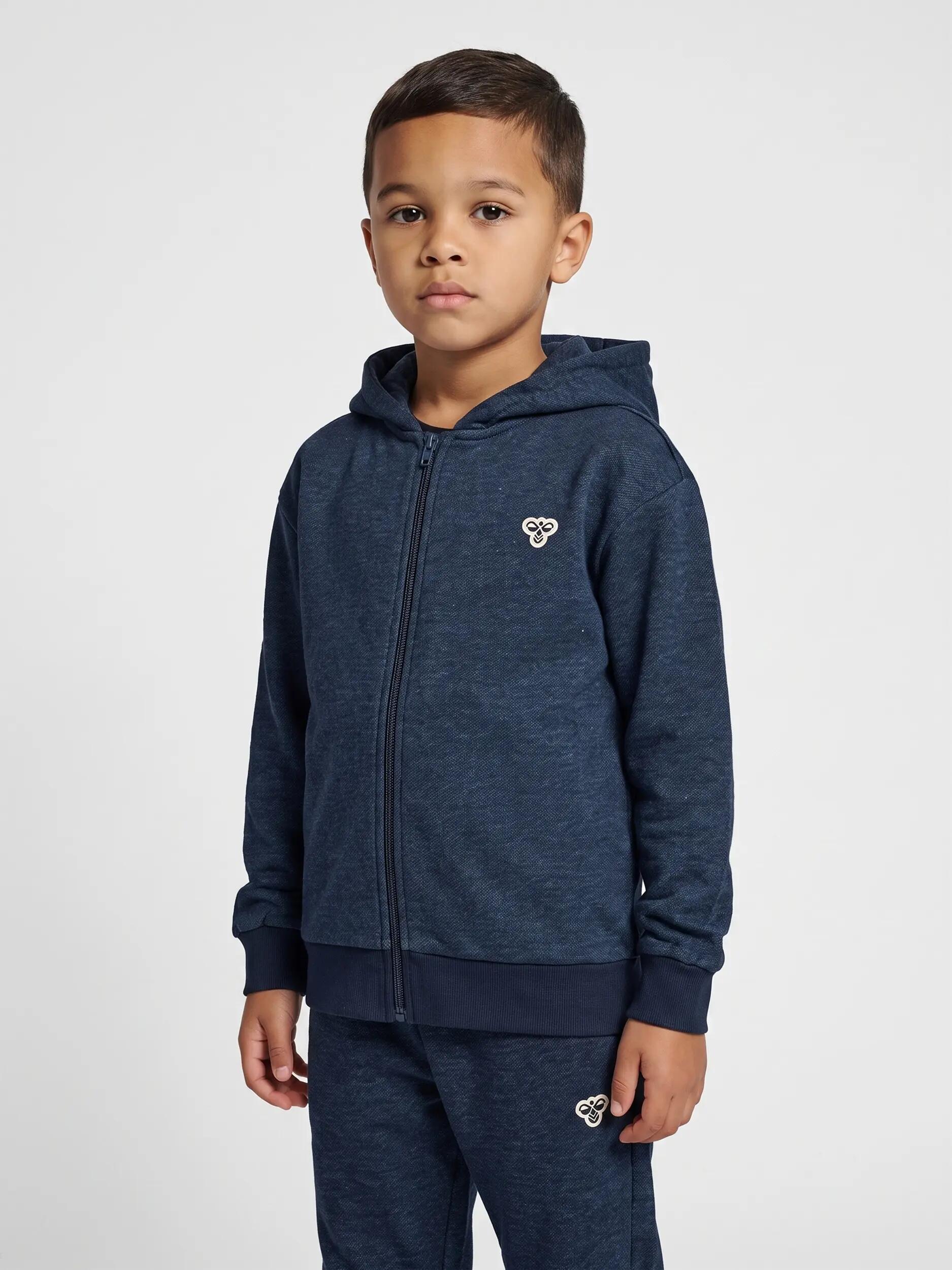 Felpa con cappuccio per bambini Hummel Bee Loose 1/7