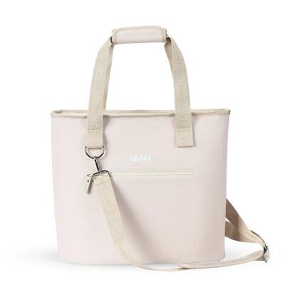 Koeltas - pulse totebag 28 l - strandtas met rits, 16 u koud - zwart