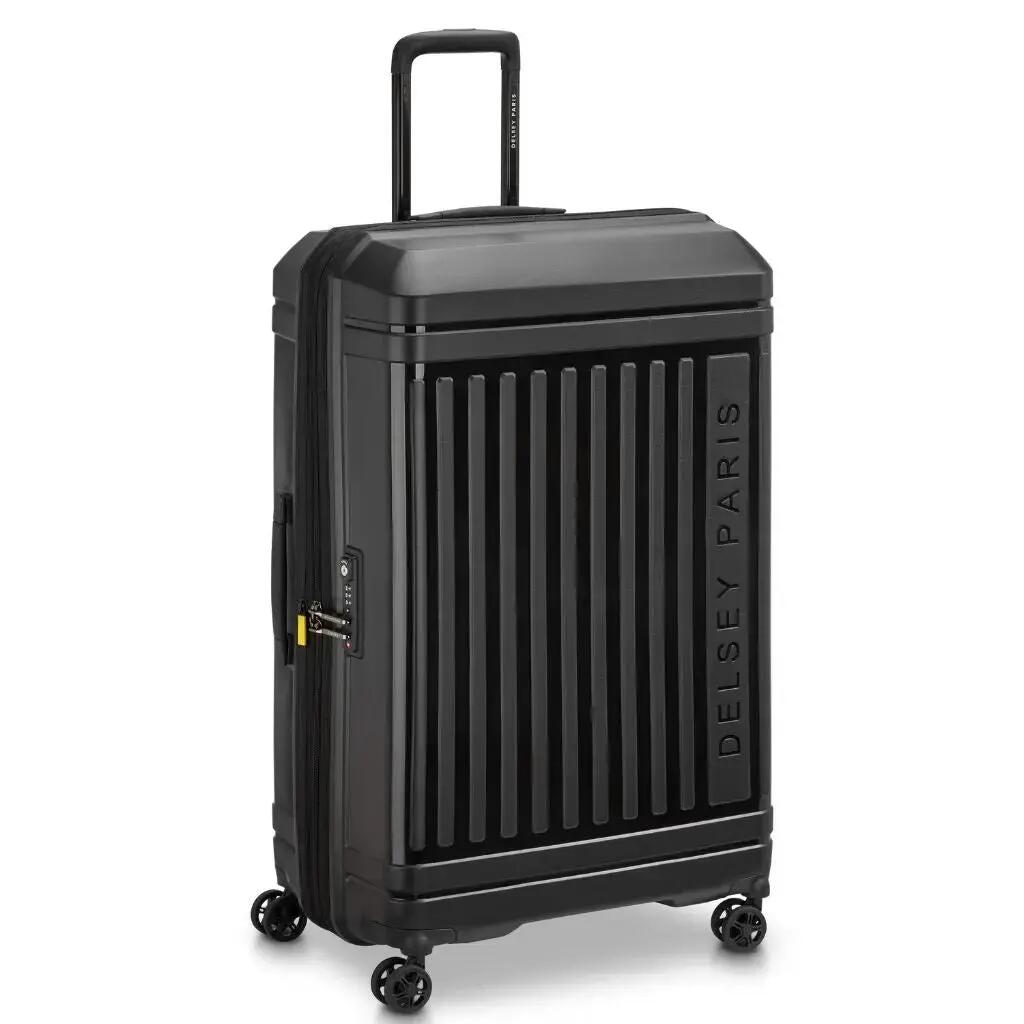 Delsey Lutece SE Lightweight EXP 3.6KG X Large Suitcase - Black