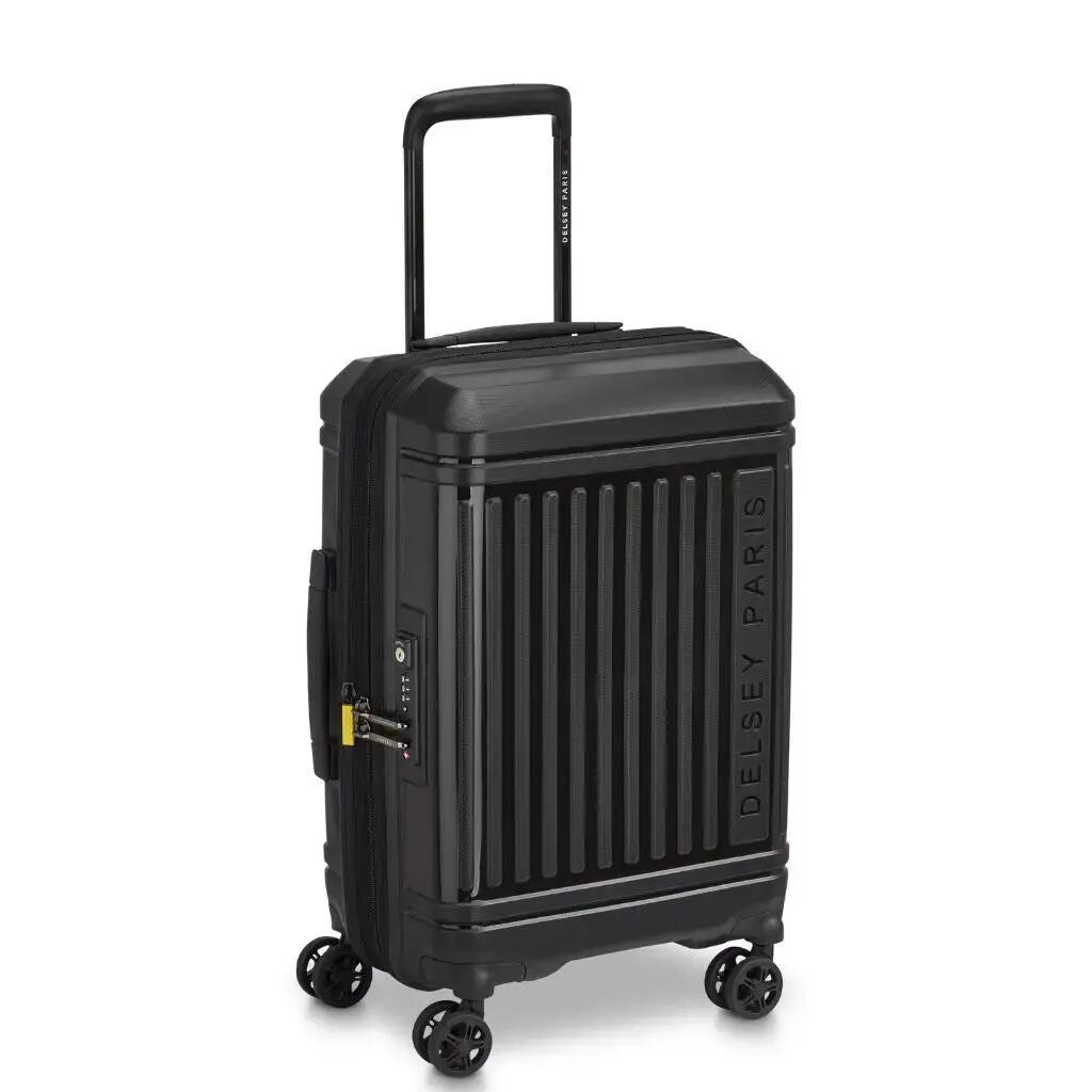 Delsey Lutece SE Lightweight EXP 2.2KG Carry On Suitcase - Black