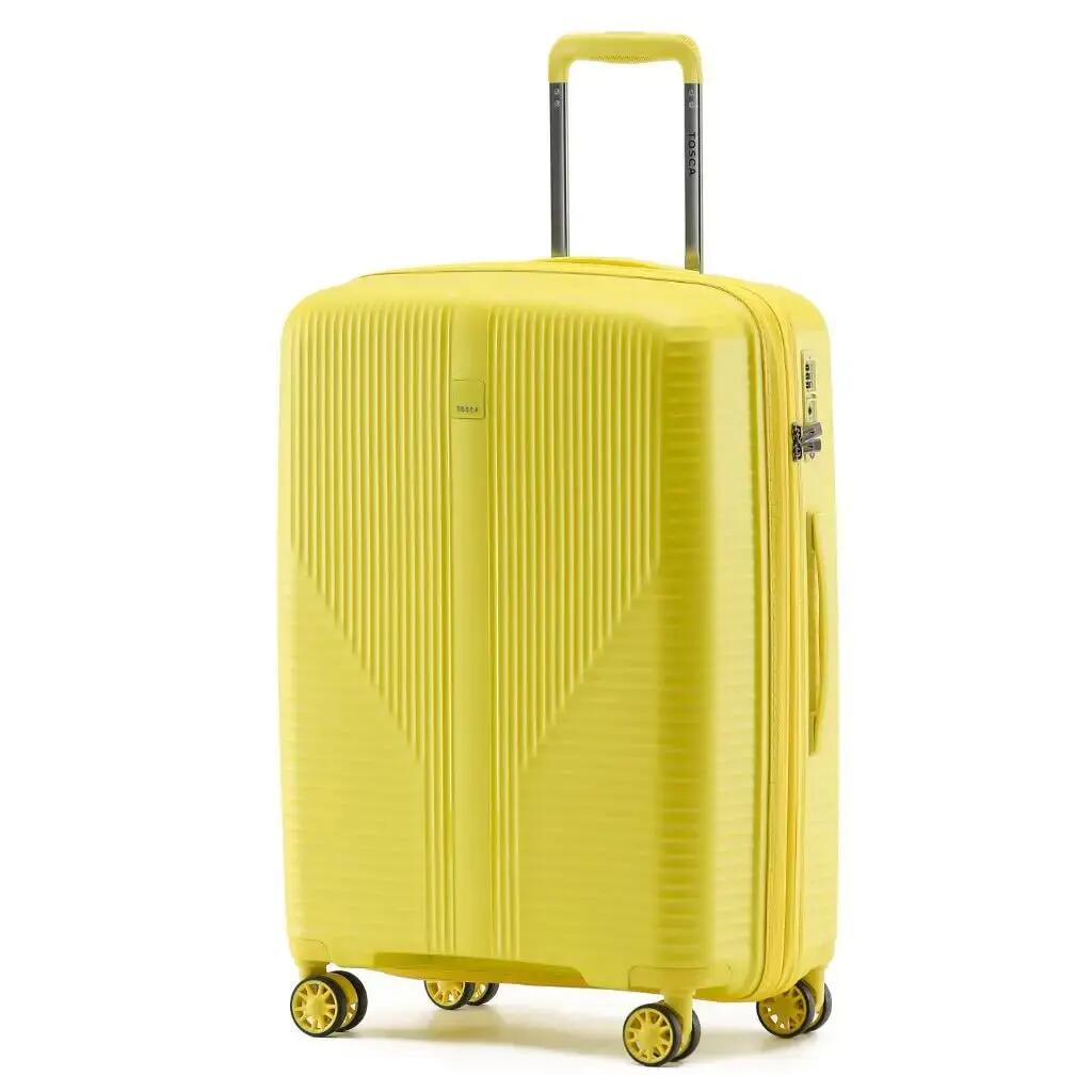 Tosca F-Lite 65cm Medium Hardsided Luggage - Yellow