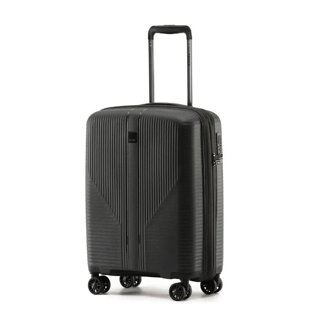 Tosca F-Lite 55cm Carry On Hardsided Luggage - Black