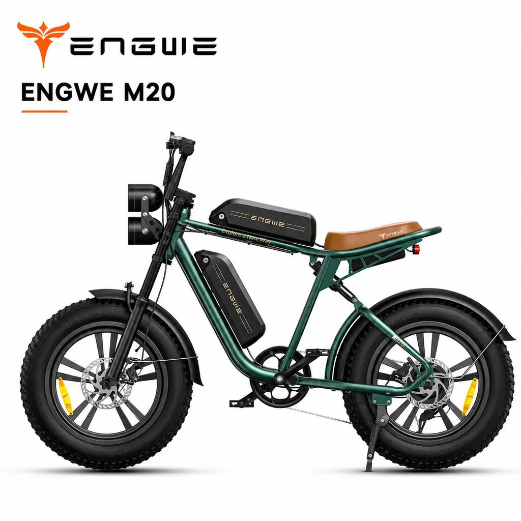 ENGWE M20 Dual Battery 750W 150km Електрически градски велосипед