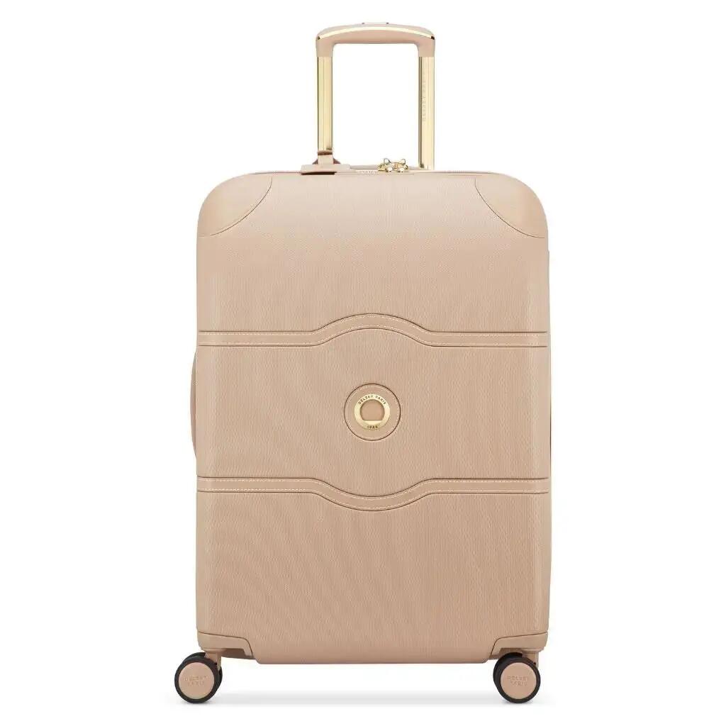 Delsey Chatelet Air Limited Edition 66cm Large Expander Luggage - Beige Rose