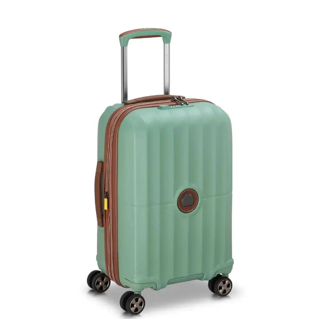 Delsey Carrousel 2 Carry On Luggage 55cm Exp - Green
