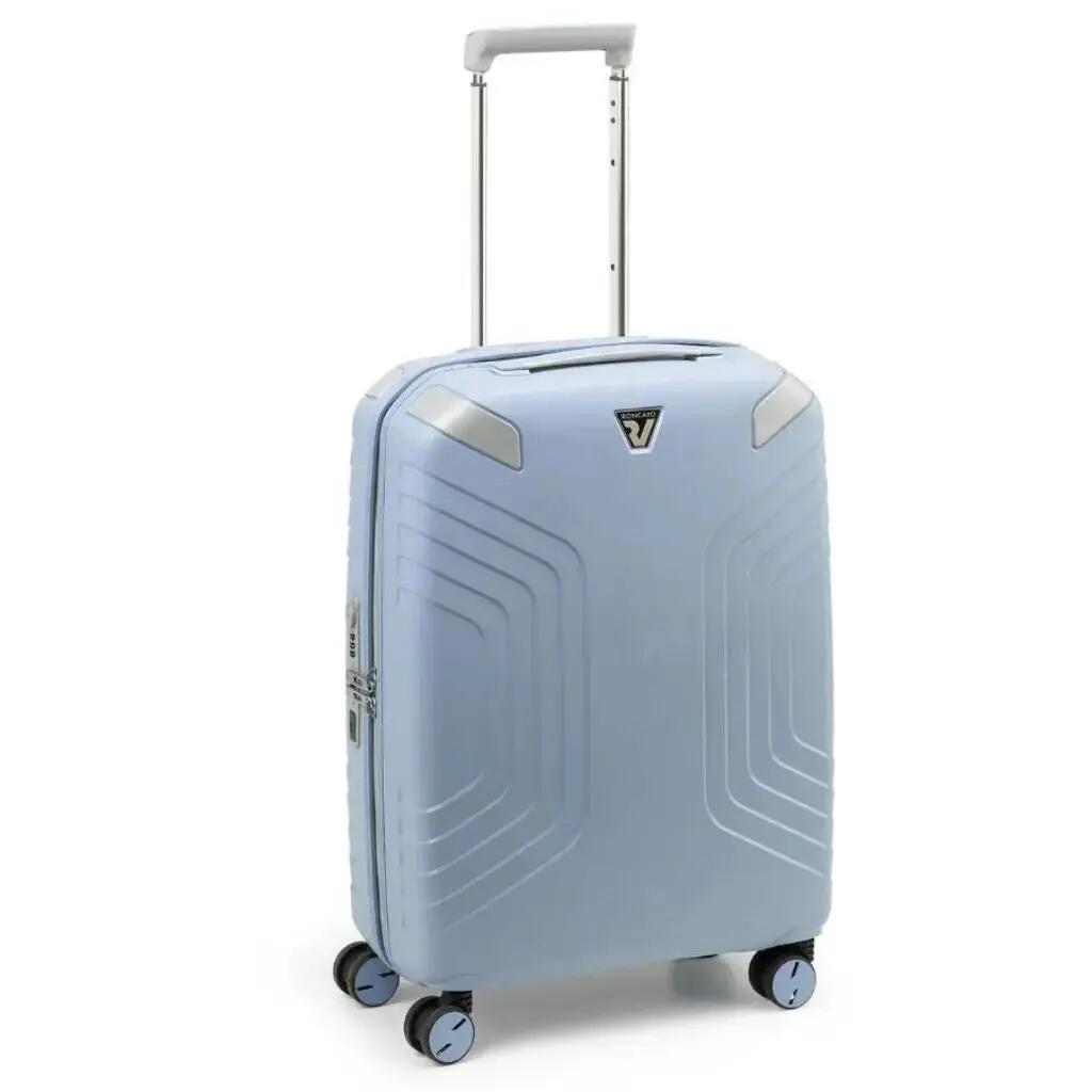 Roncato Ypsilon Carry On 55cm Hardsided EXP Spinner Suitcase Pale Blue